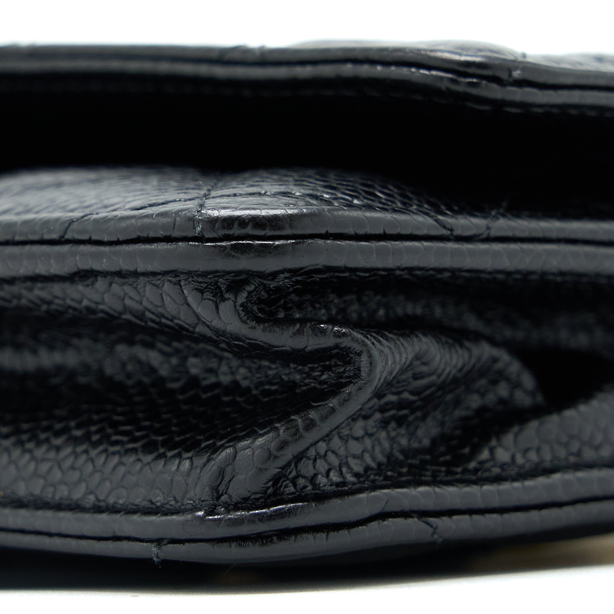 Chanel Classic Wallet On Chain Caviar Black