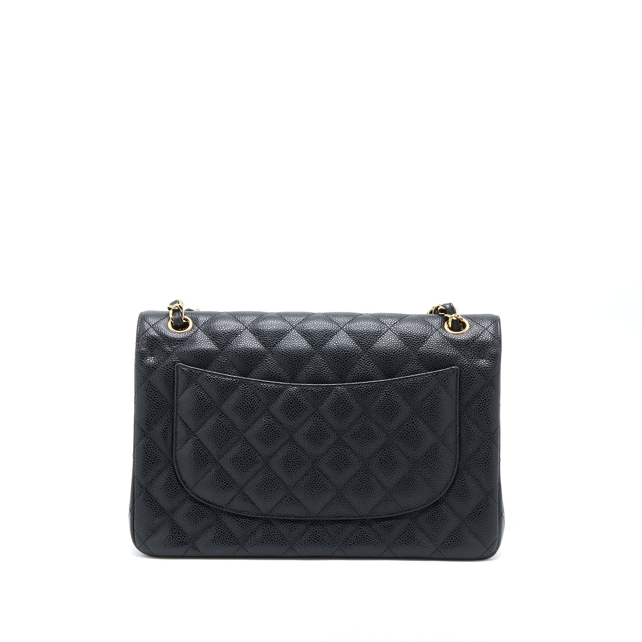 Chanel Jumbo Classic Double Flap Bag Caviar Black