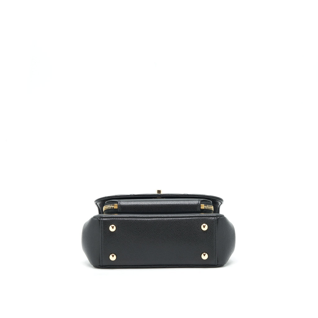 Chanel Small Business Affinity Caviar Black L