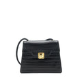 Chanel Vintage Kelly Flap Bag With Long Strap Black 24k