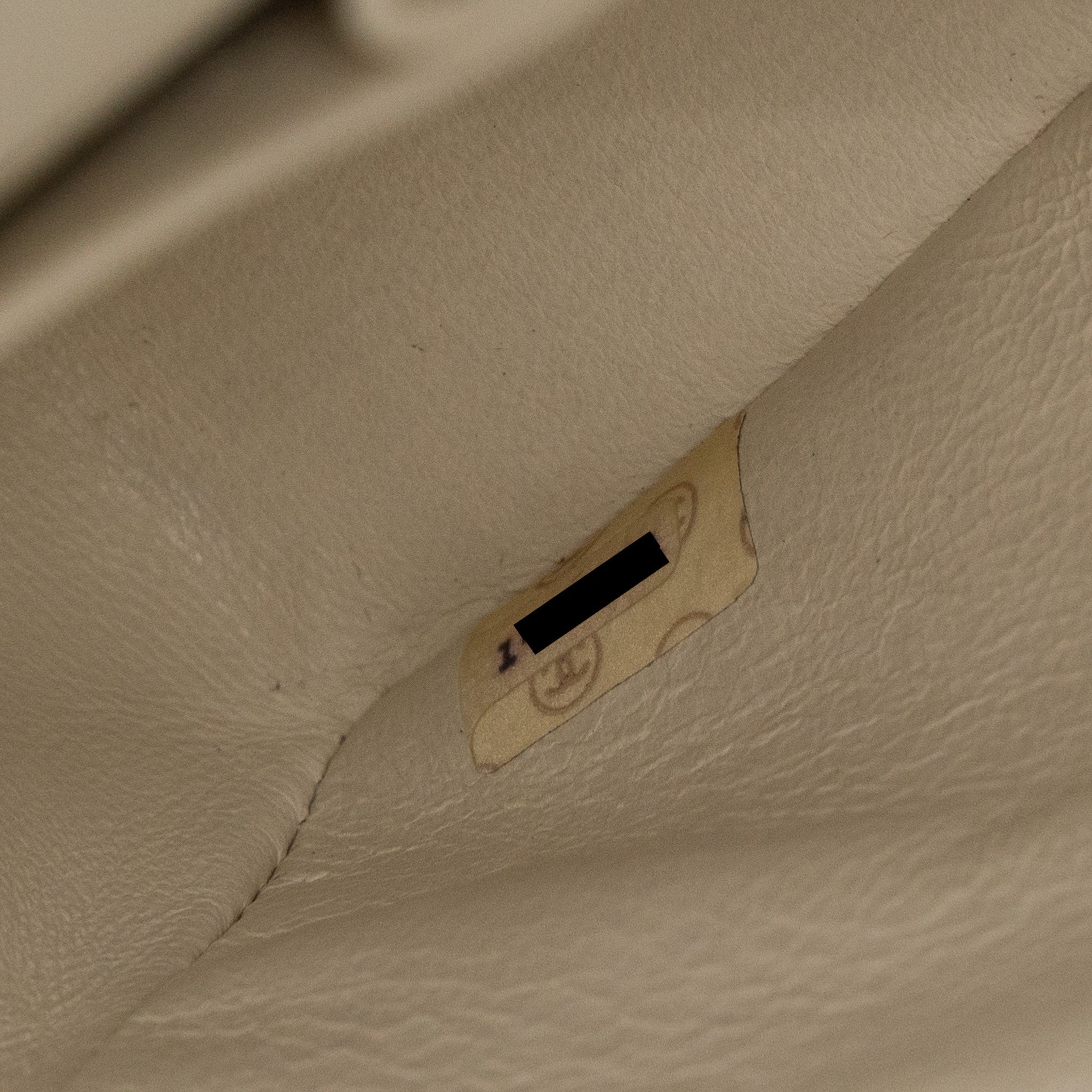 Chanel Vintage Medium Classic Double Flap Bag Lambskin White
