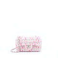 Chanel Seasonal Mini Rectangular Flap Bag Tweed Pink/Multicolour