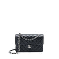 Chanel Small Classic Double Flap Bag Caviar Black (Microchip)