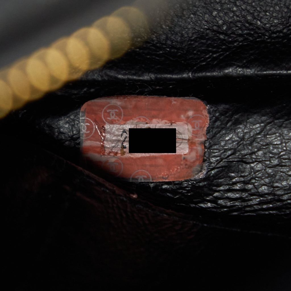 Chanel Vintage Camera Bag Lambskin Black