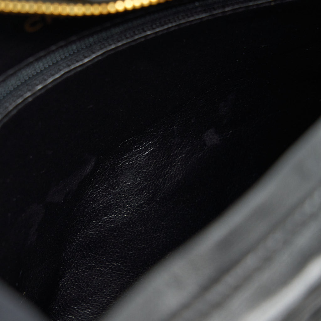 Chanel Vintage Camera Bag Lambskin Black