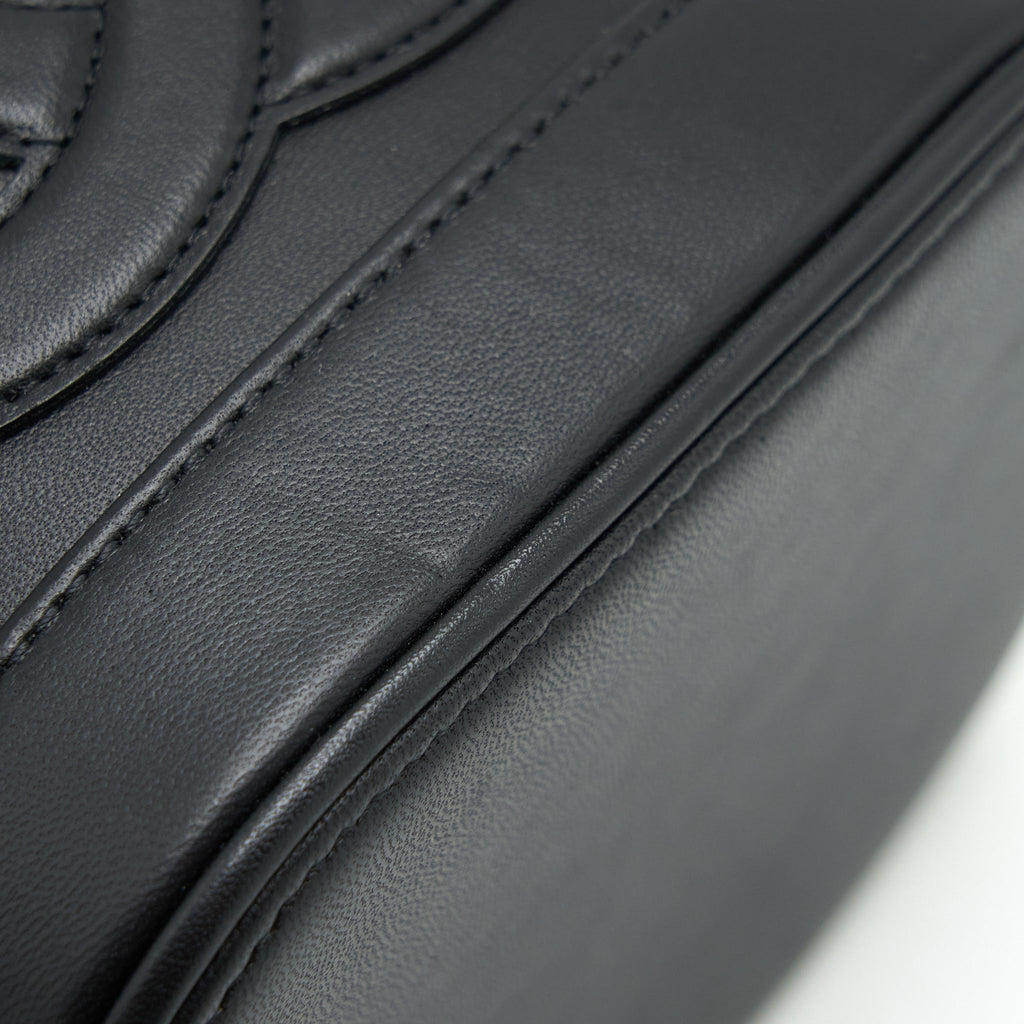 Chanel Vanity Case Lambskin Black L