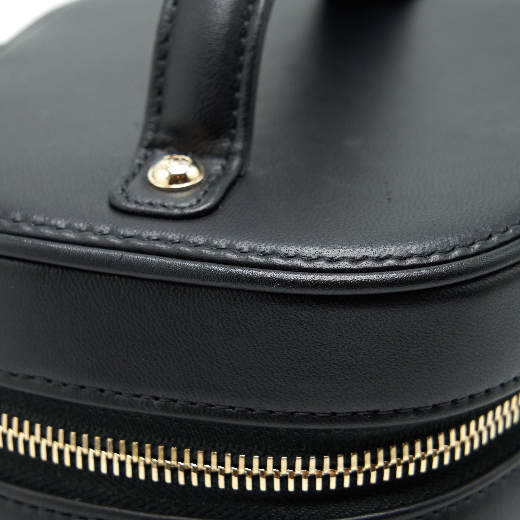 Chanel Vanity Case Lambskin Black L