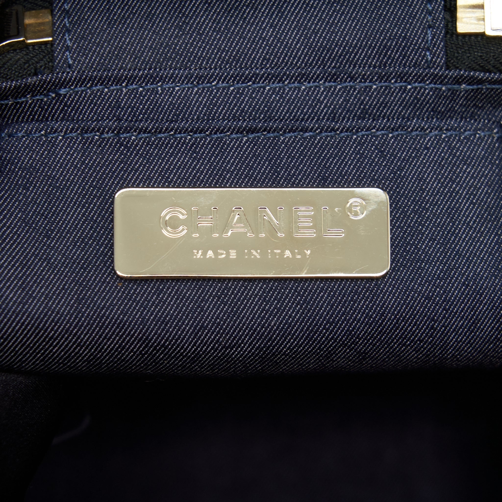 Chanel Vanity Case Lambskin Black L