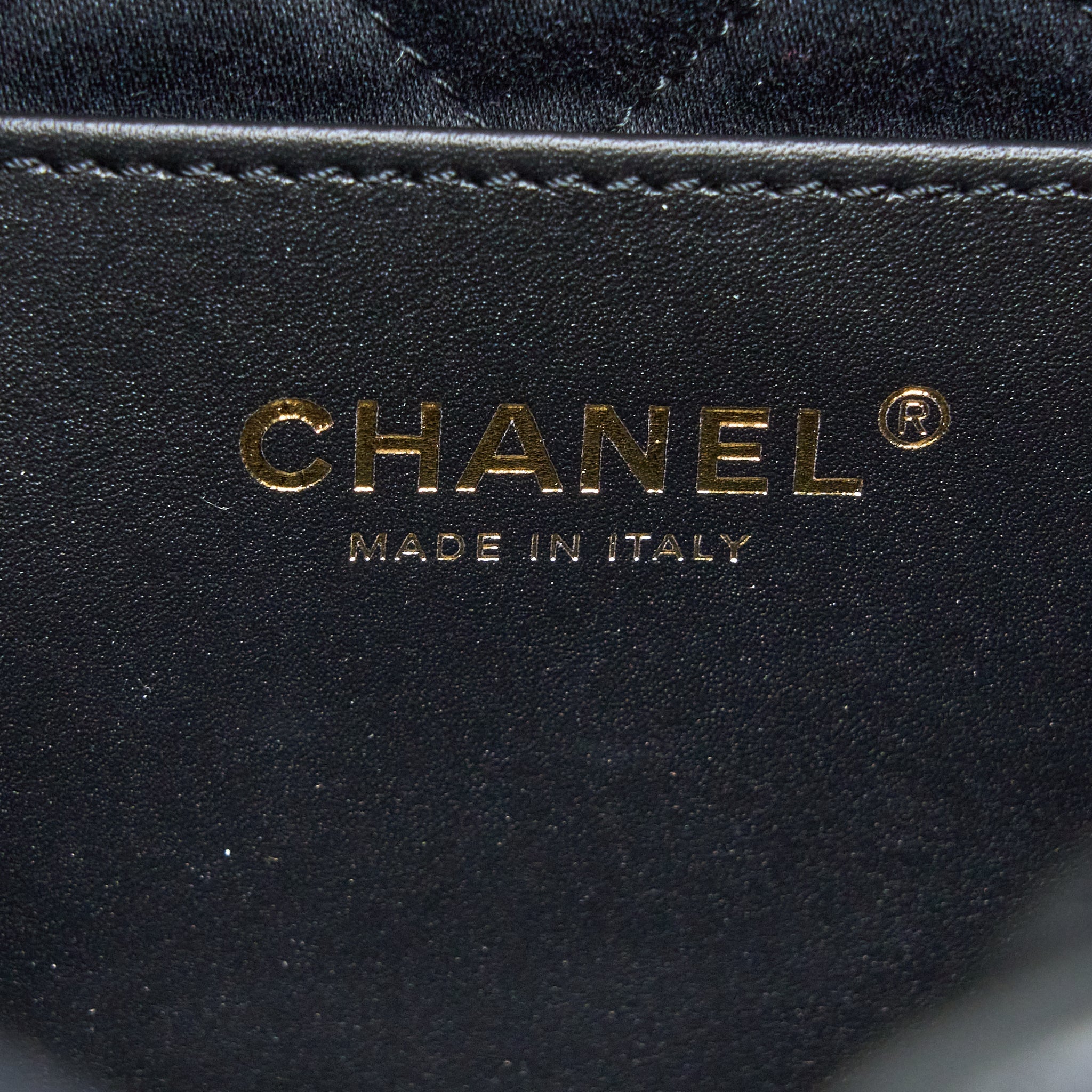 Chanel 23s Mini 22 Bag Shiny Calfskin Black Brushed (Microchip)