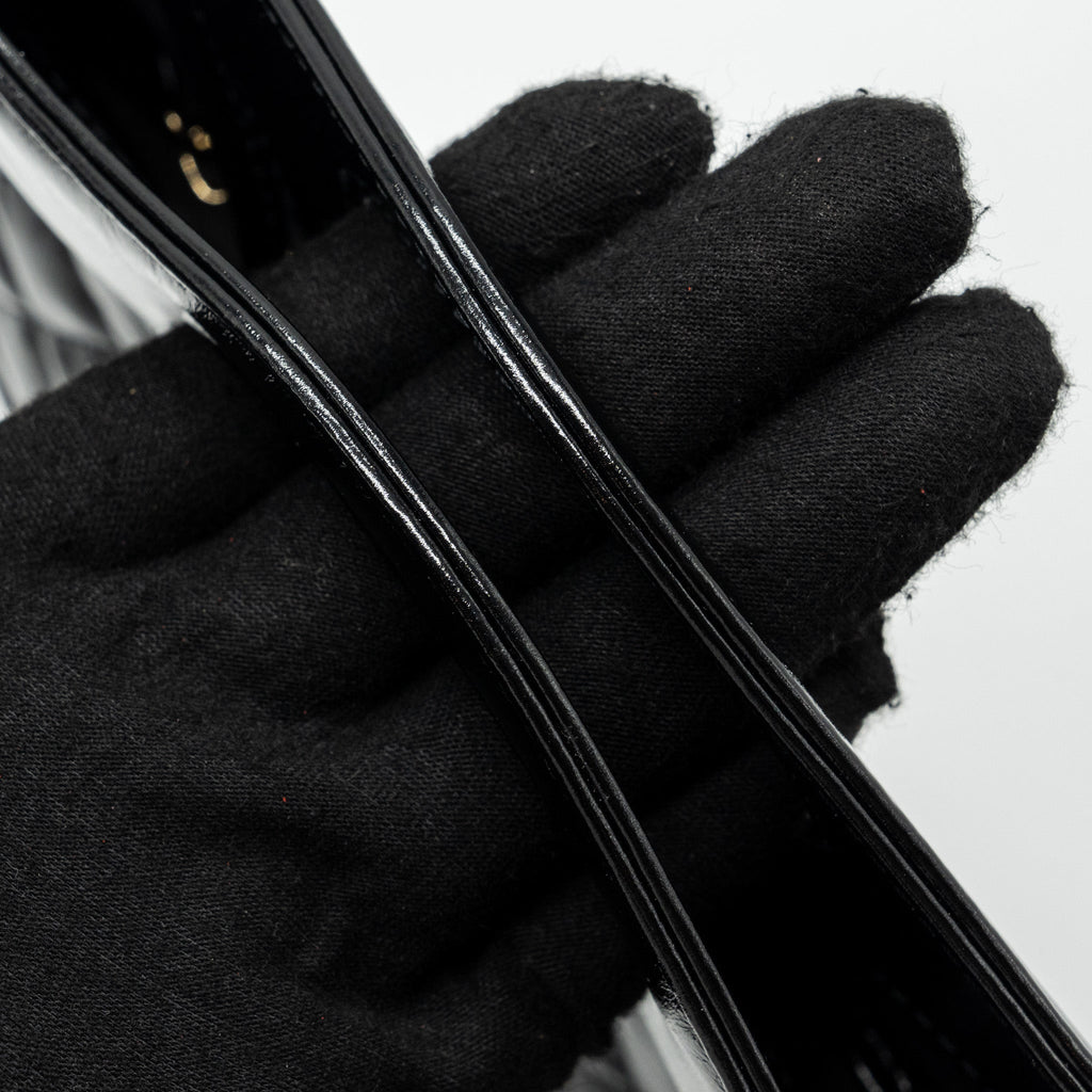 Chanel 24c Mini 31 Bag Shiny Calfskin Black L(Microchip)