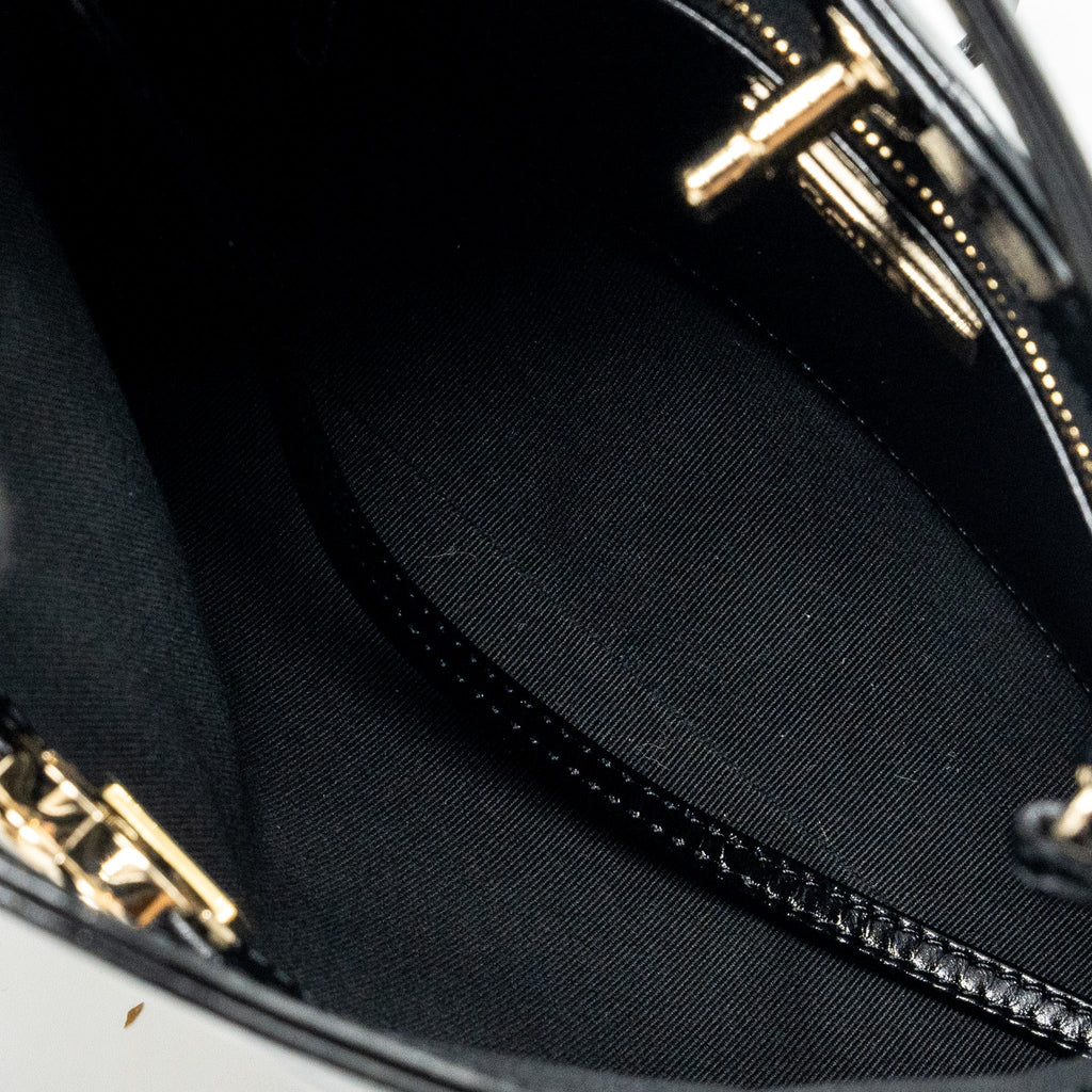 Chanel 24c Mini 31 Bag Shiny Calfskin Black L(Microchip)