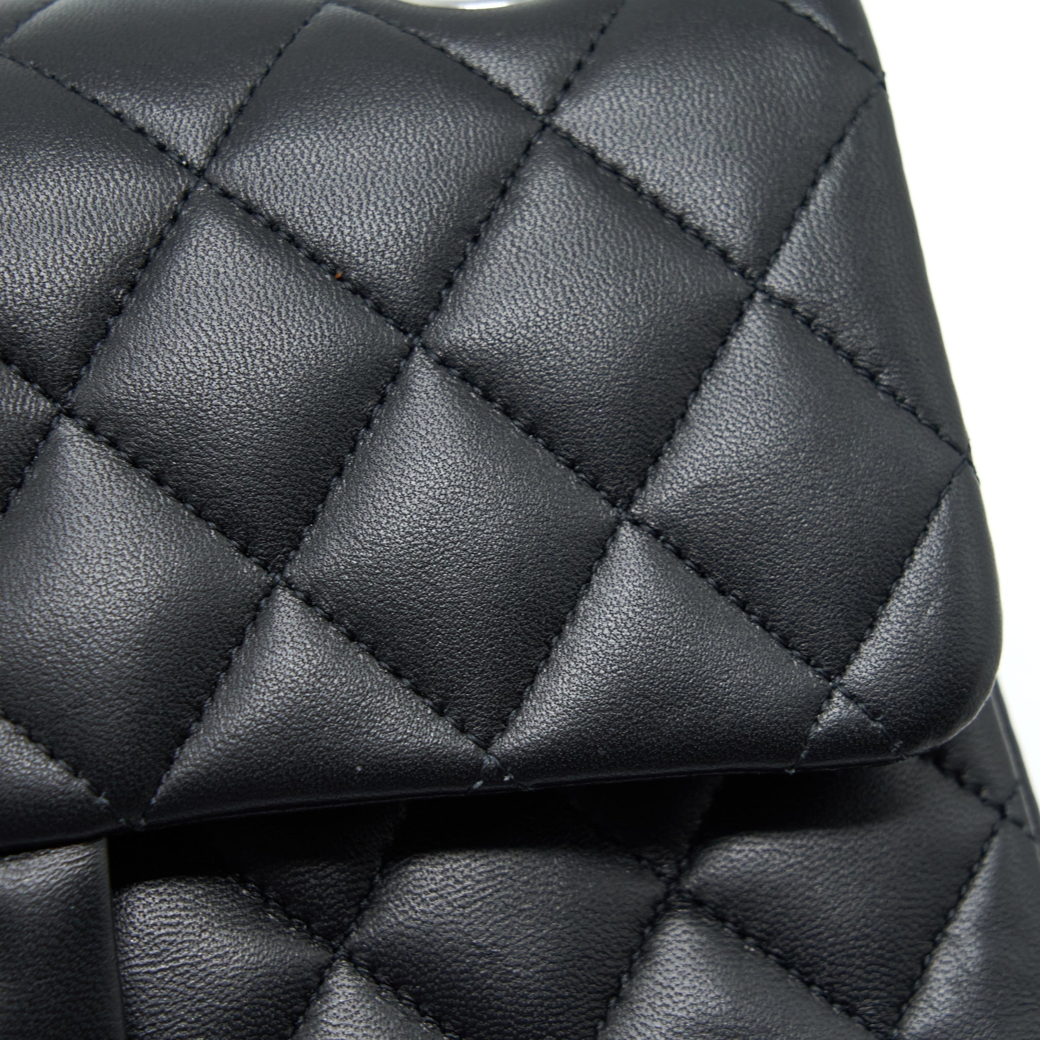 Chanel Small Classic Double Flap Bag Lambskin Black