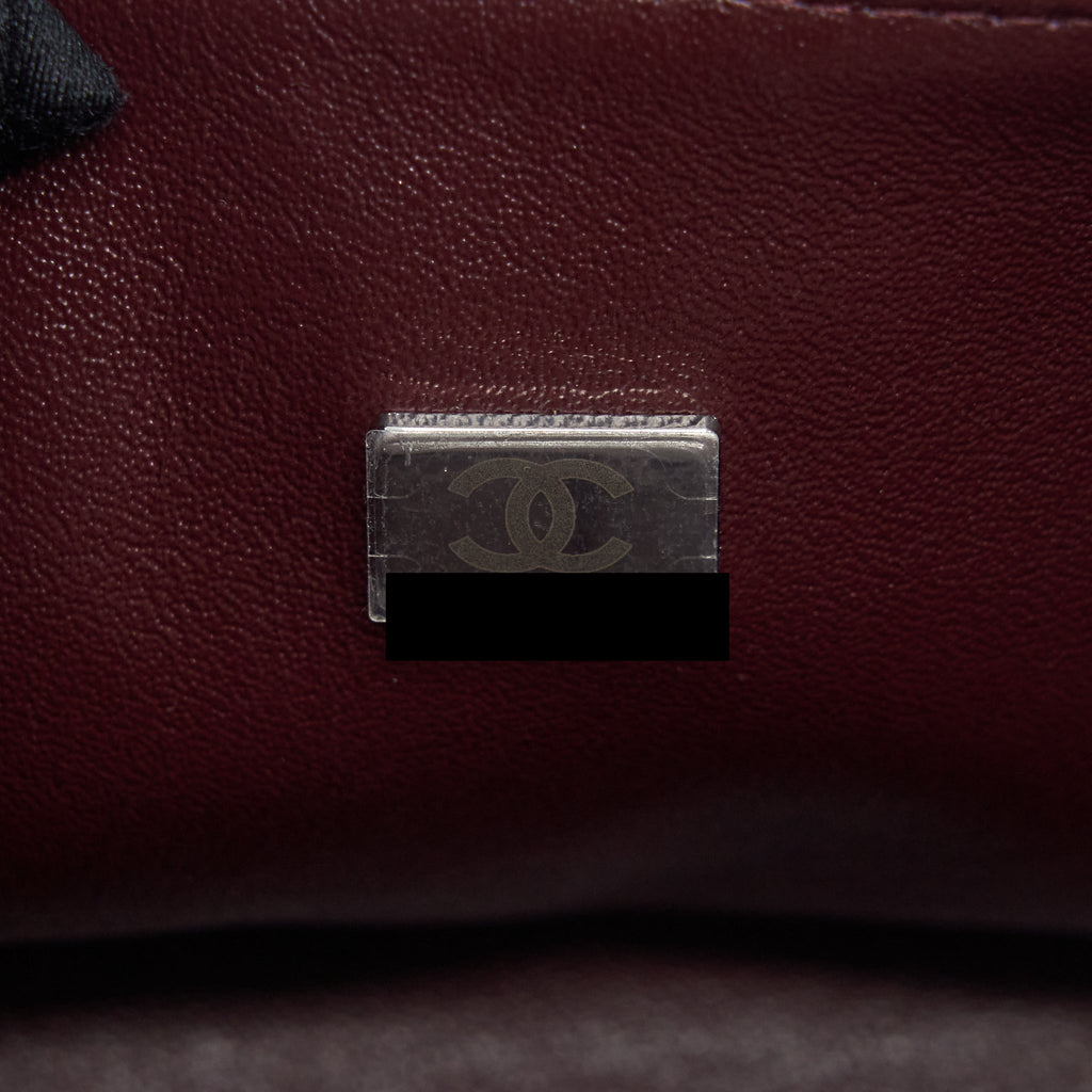 Chanel Small Classic Double Flap Bag Lambskin Black