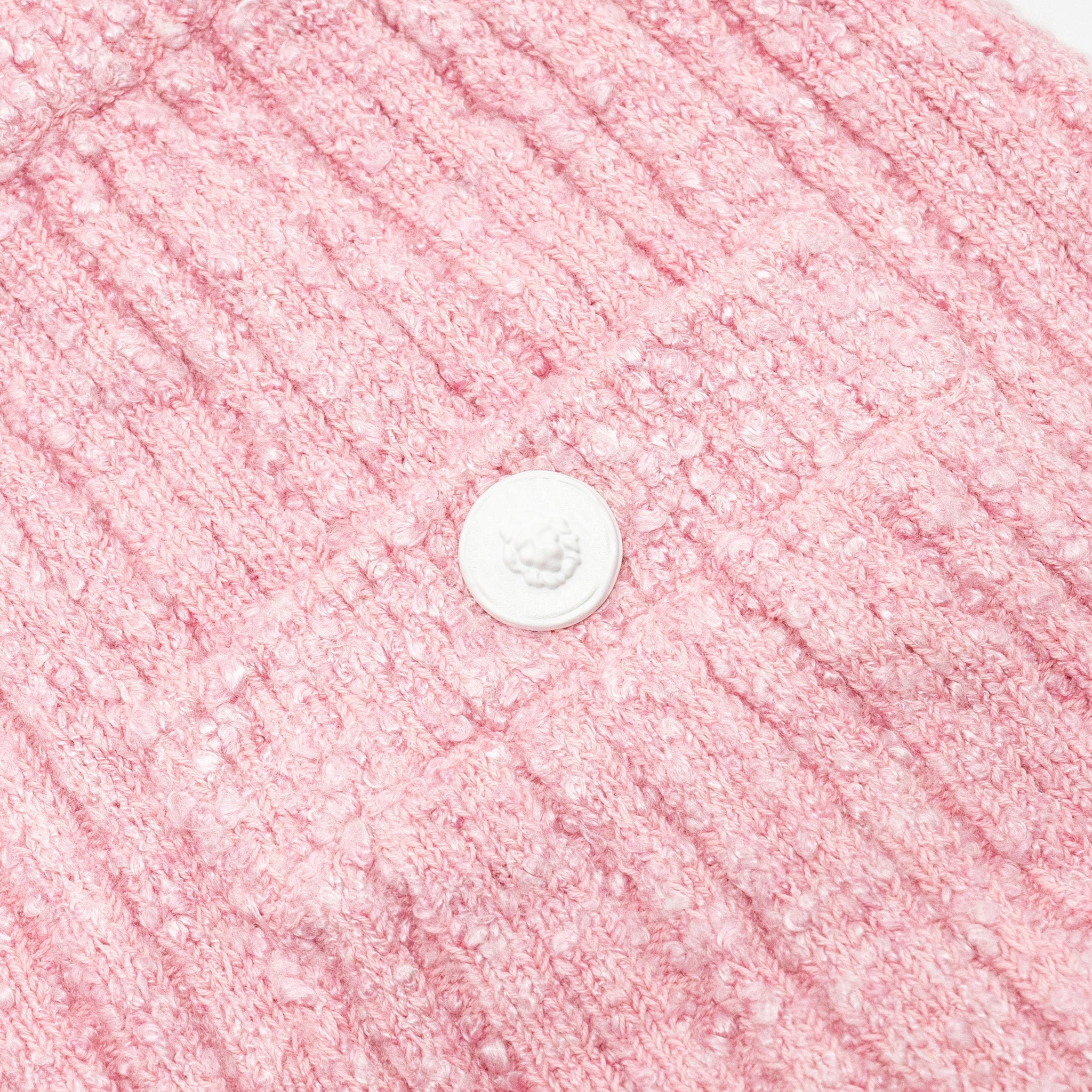 Chanel Size 38 22P Knit Skirt Viscose/Cotton/Polyamide Light Pink