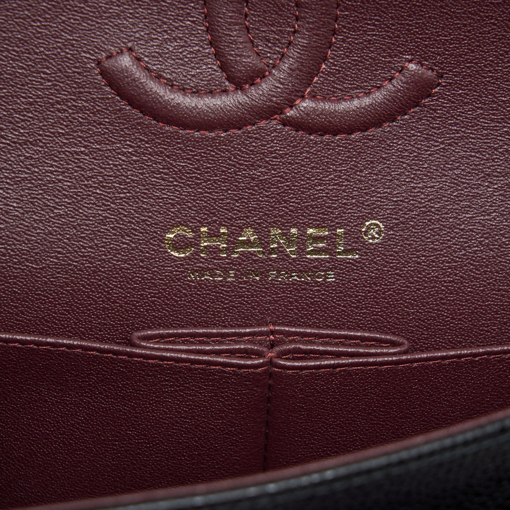 Chanel Small Classic Double Flap Bag Caviar Black
