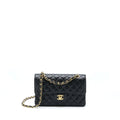 Chanel Small Classic Flap Bag Caviar Black