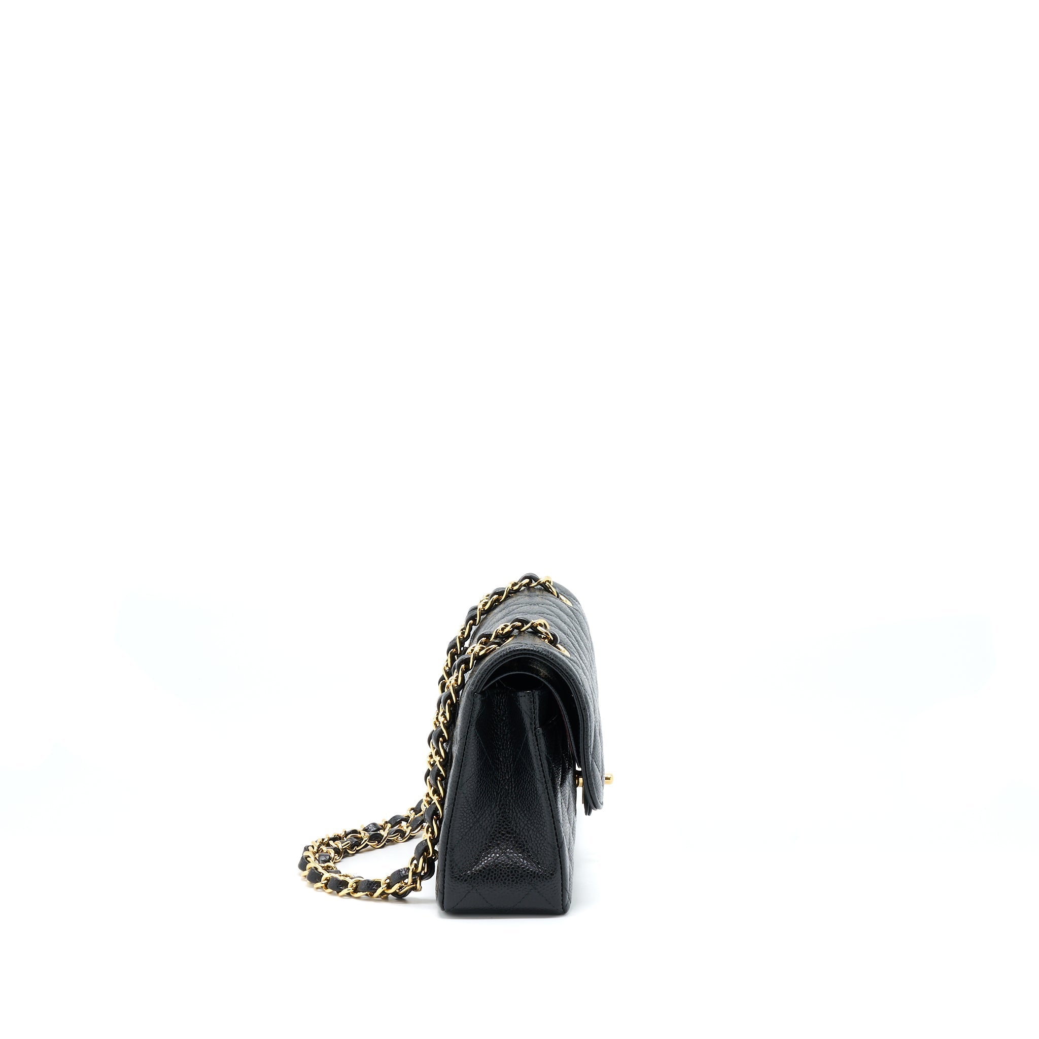 Chanel Small Classic Flap Bag Caviar Black