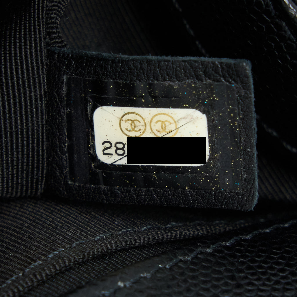 Chanel Small Boy Bag Caviar Black