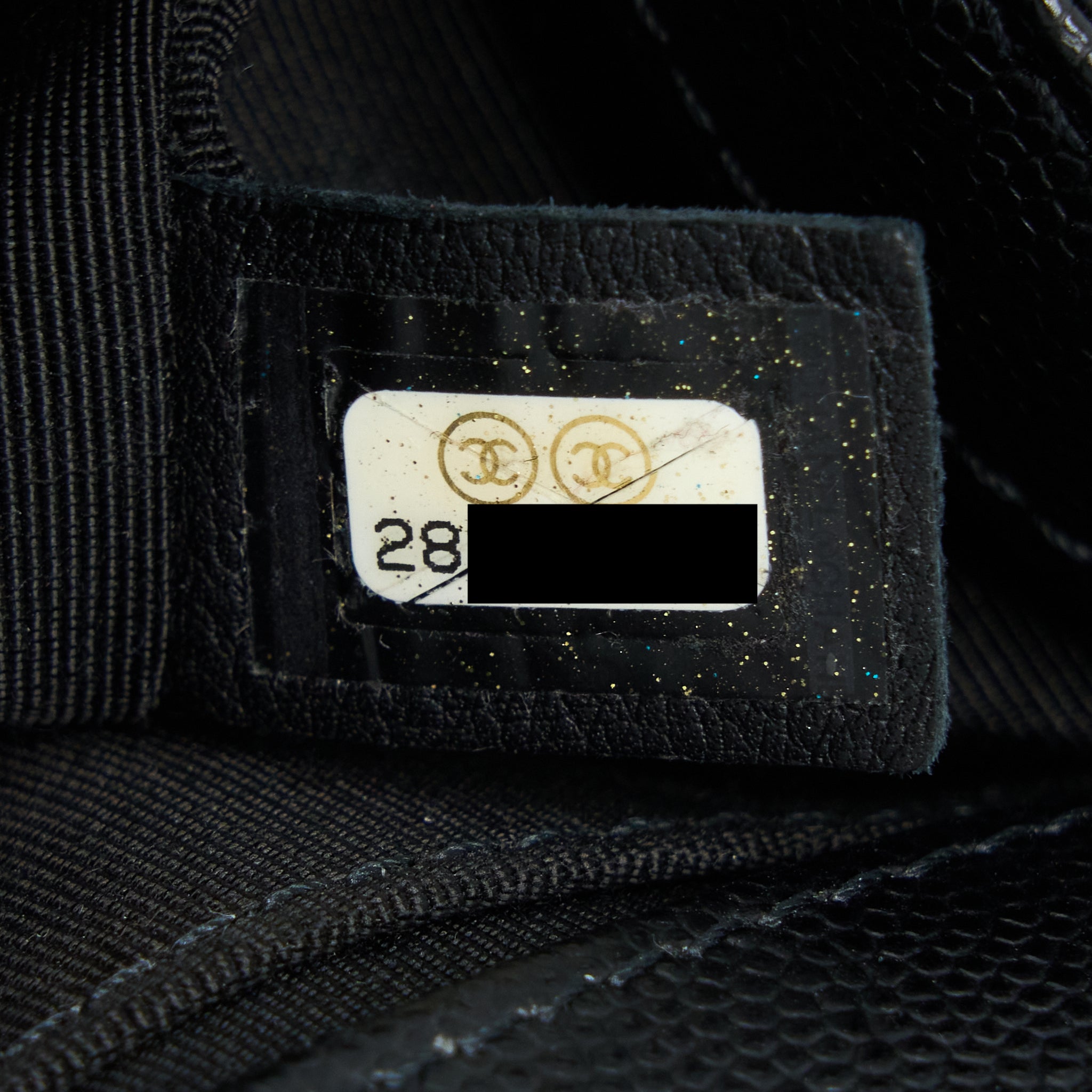 Chanel Small Boy Bag Caviar Black