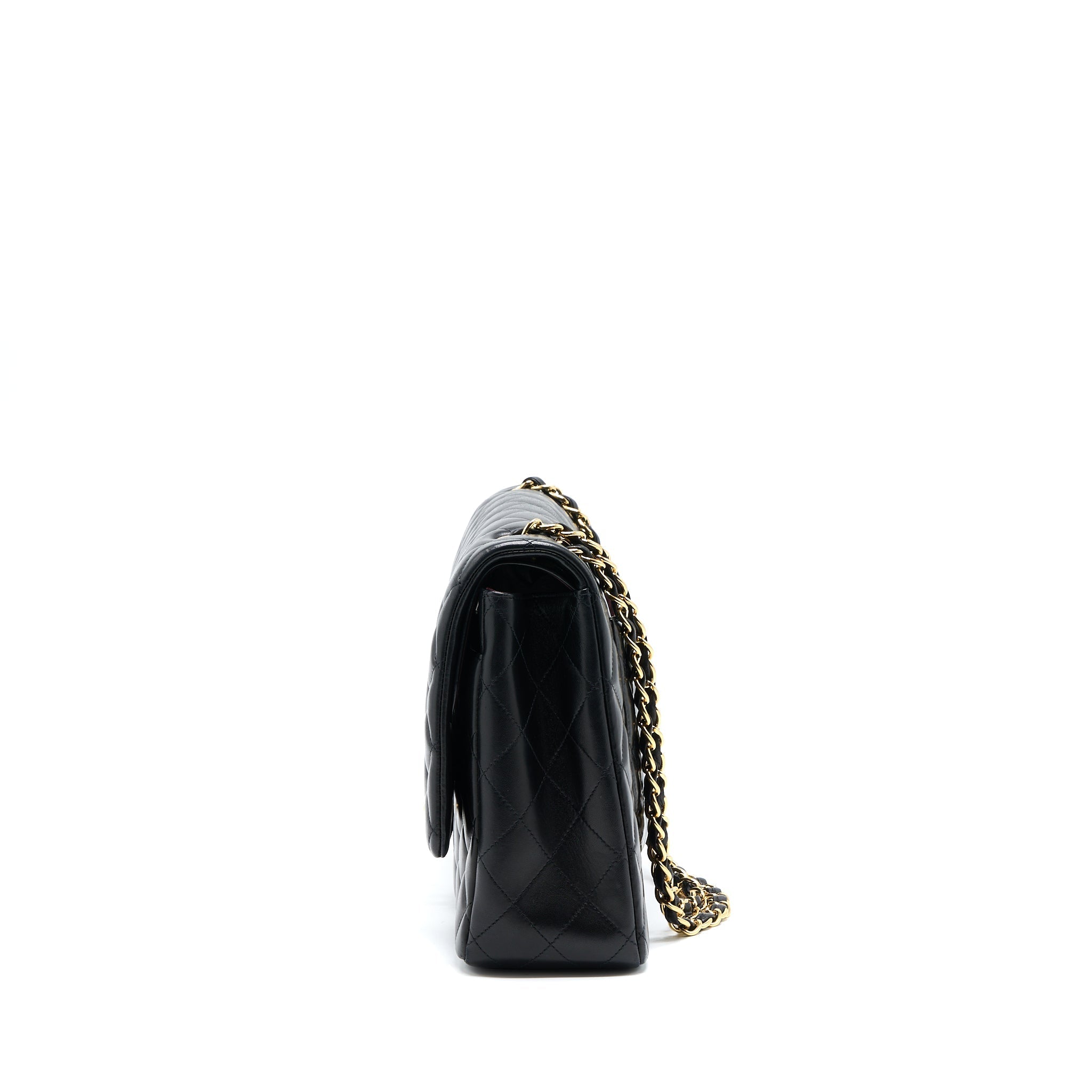 Chanel Maxi Classic Double Flap Bag Lambskin Black