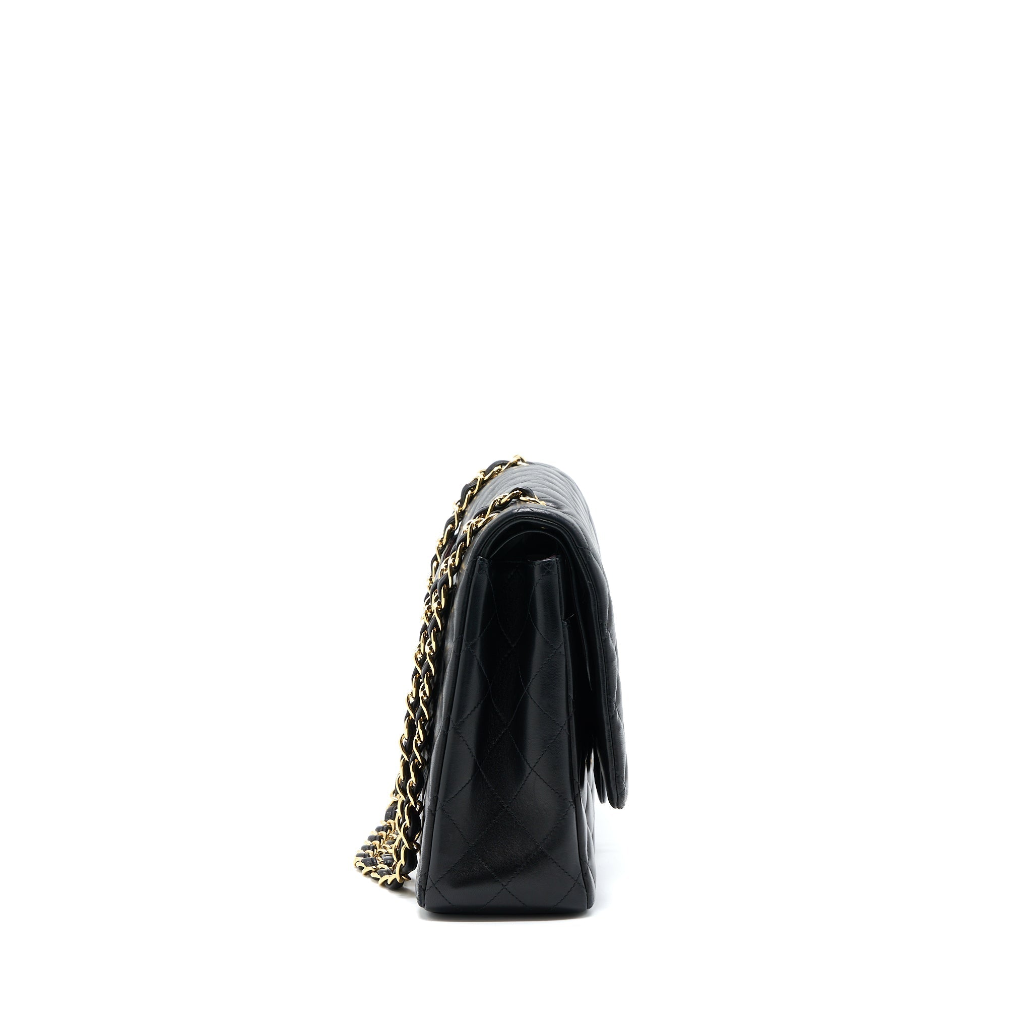 Chanel Maxi Classic Double Flap Bag Lambskin Black