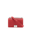 Chanel Medium Boy Bag Caviar Red