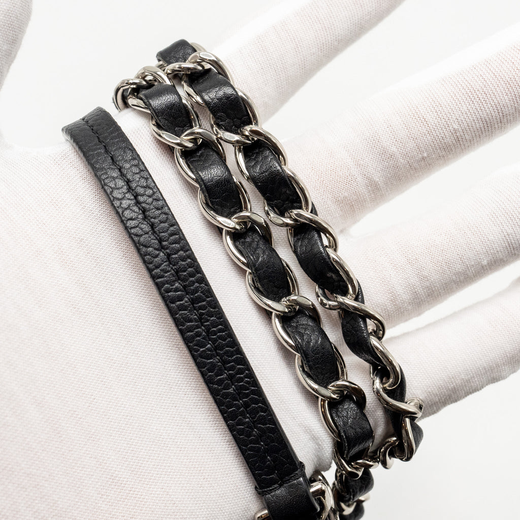 Chanel Quilted Mini Vanity Bag Caviar Black