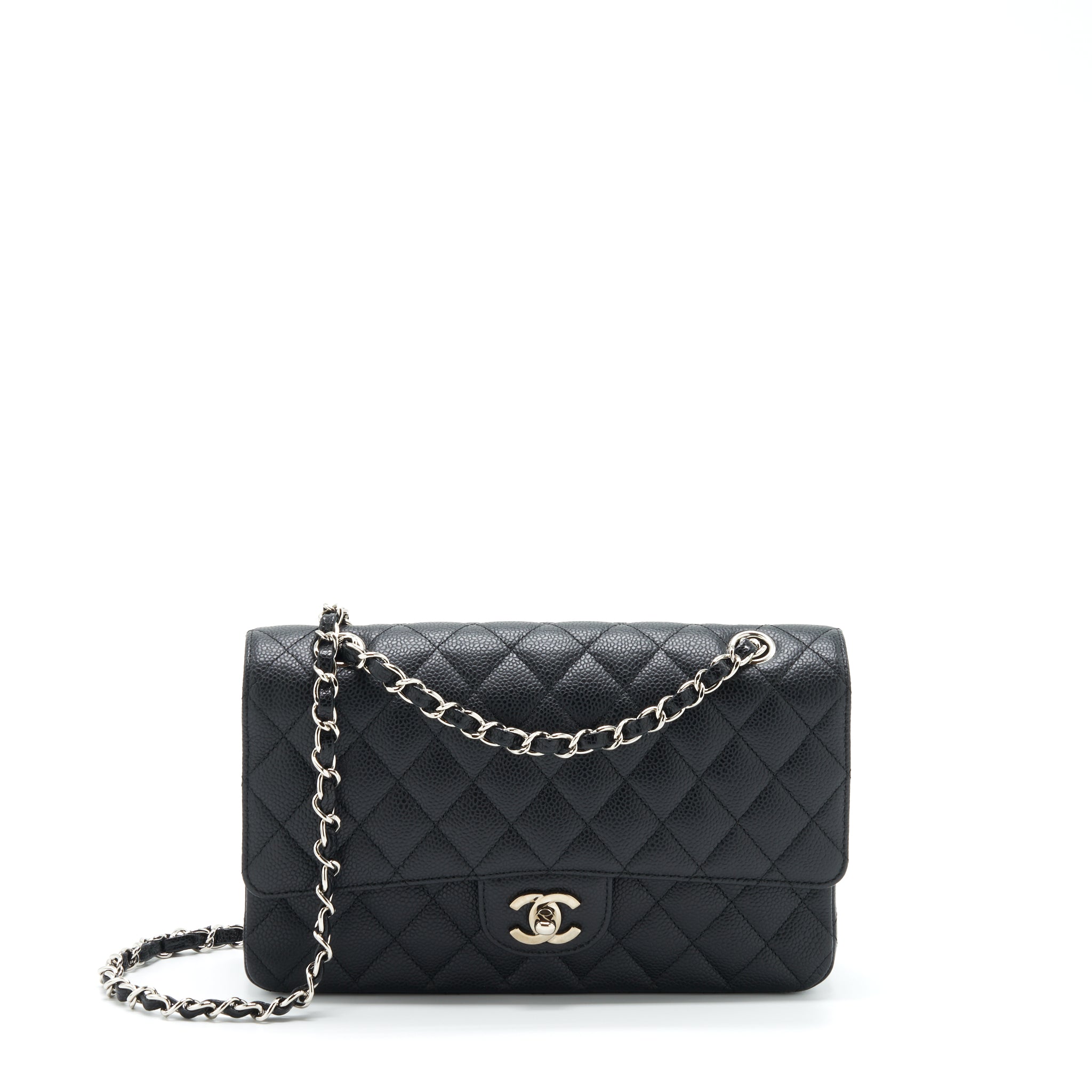 Chanel Medium Classic Flap Bag Caviar Black