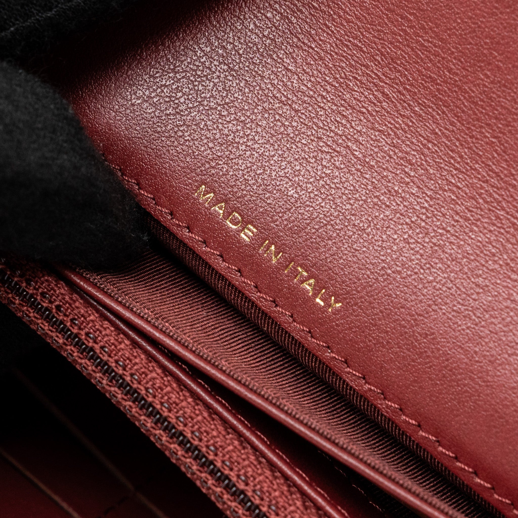 Chanel Flap Long Wallet Calfskin Red