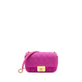 Chanel Seasonal Mini Flap Bag Fabric Pink L