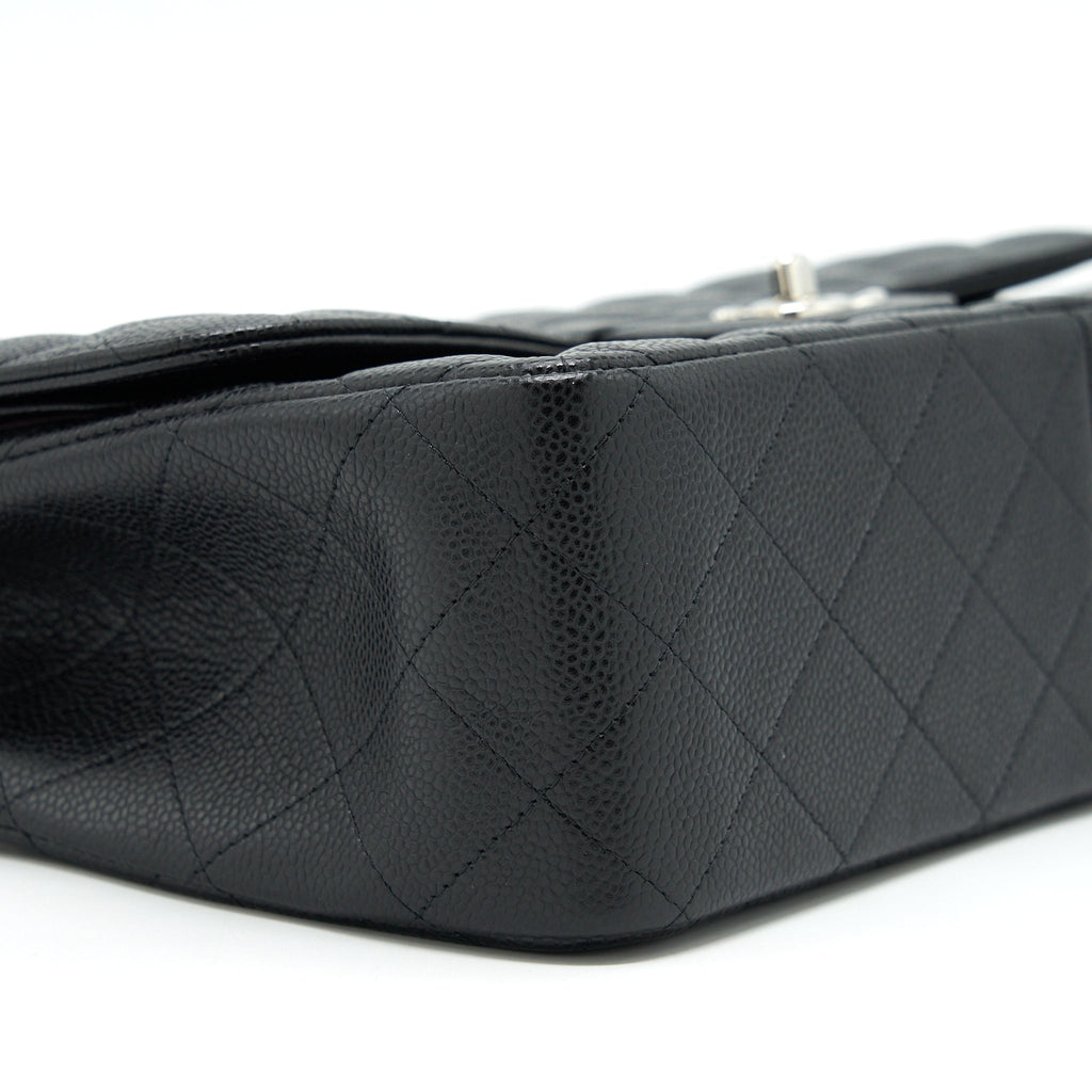 Chanel Jumbo Classic Double Flap Bag Caviar Black