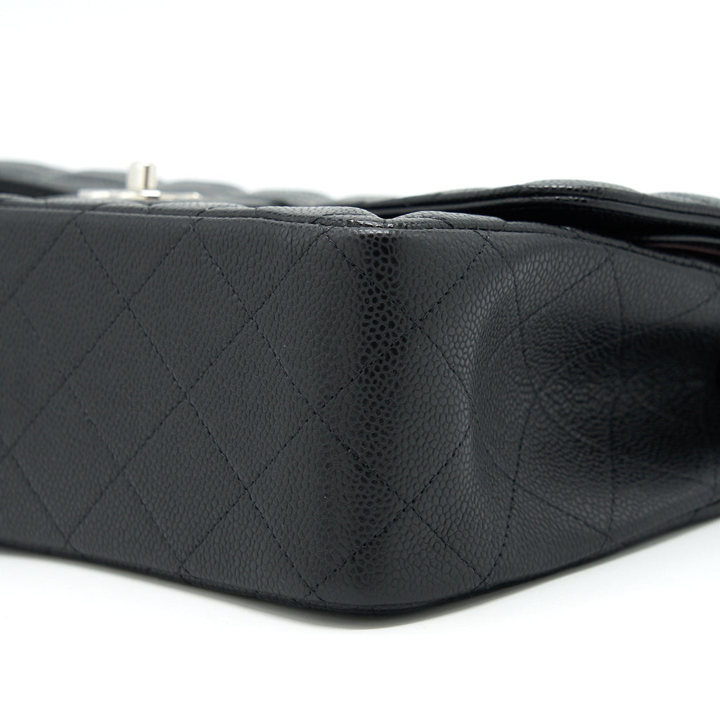 Chanel Jumbo Classic Double Flap Bag Caviar Black