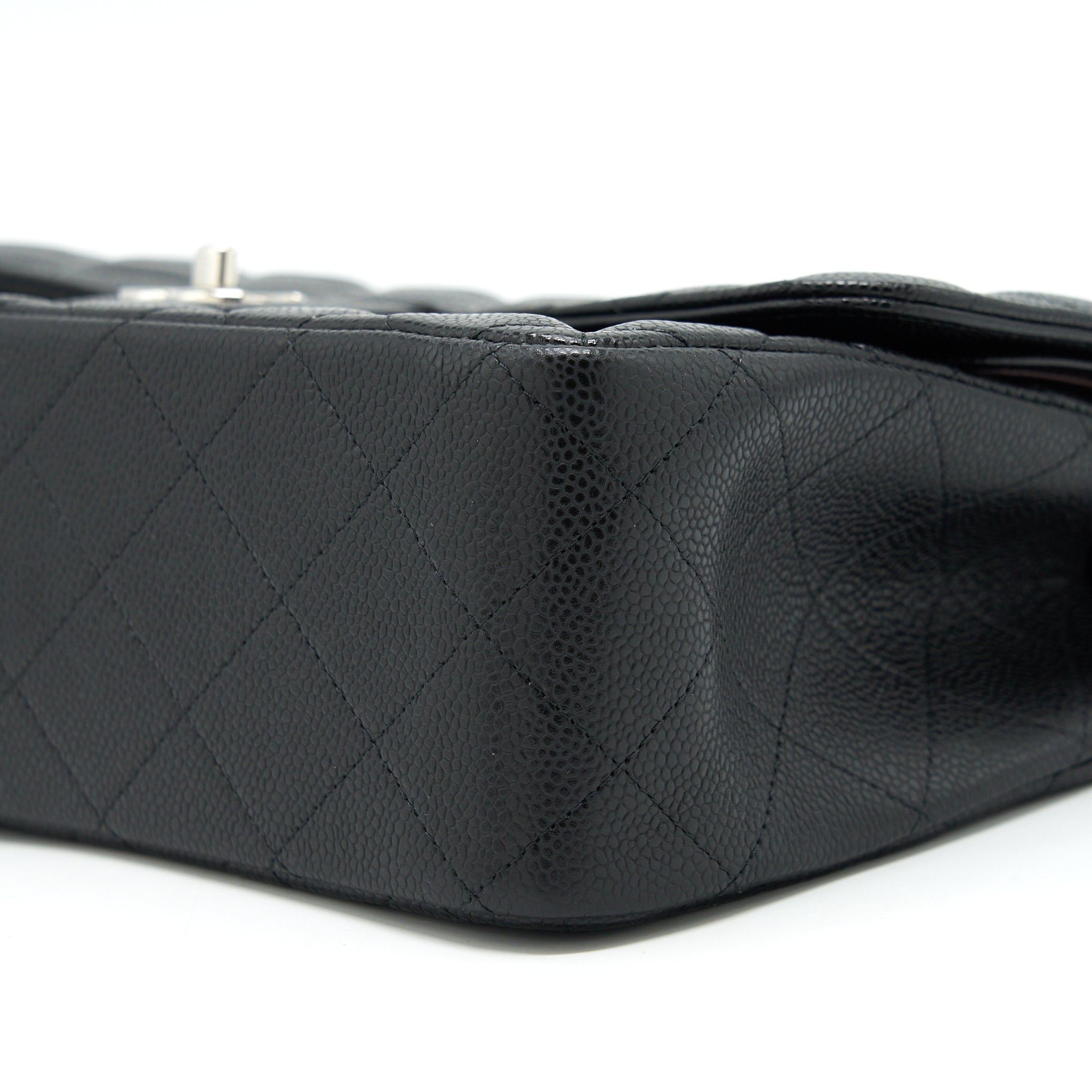 Chanel Jumbo Classic Double Flap Bag Caviar Black