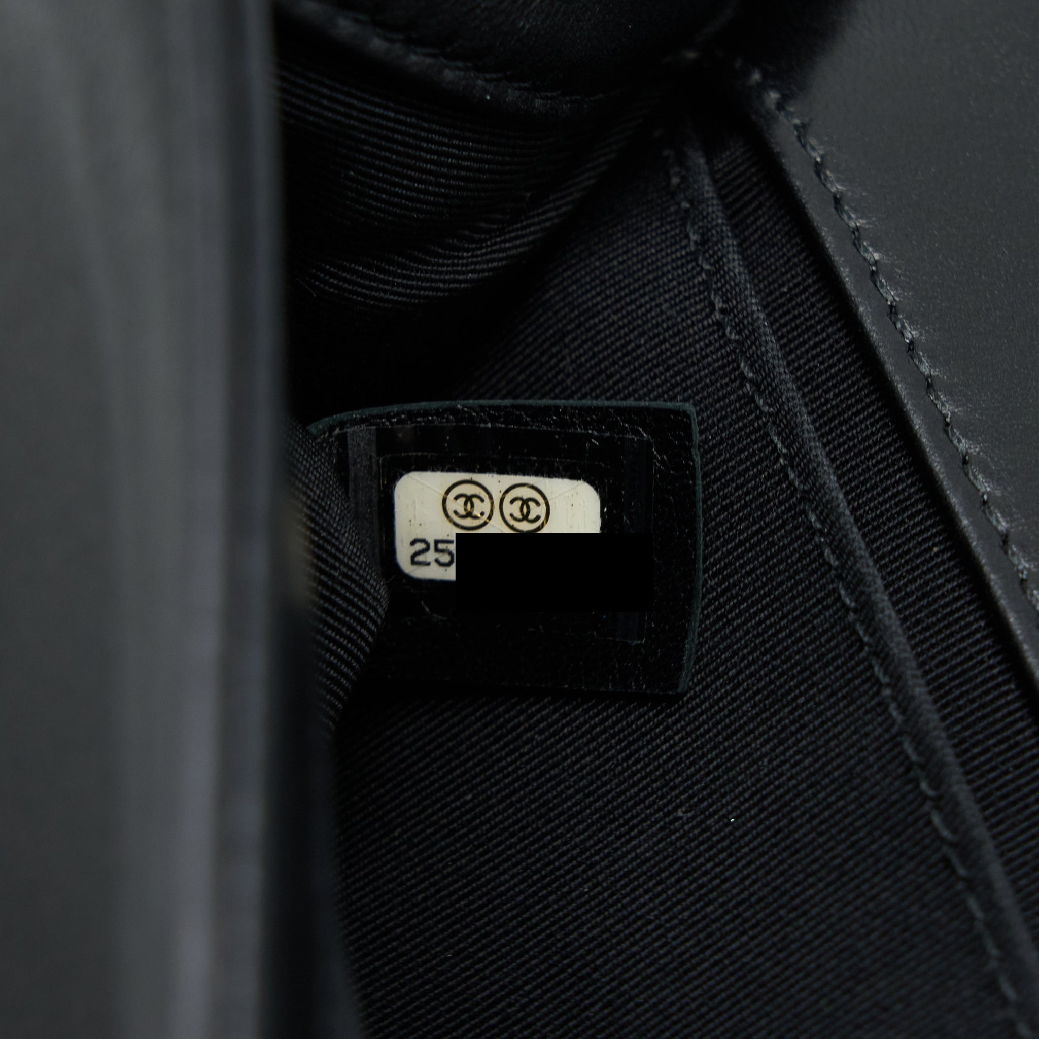 Chanel Medium Boy Bag Limited Lambskin Black/White