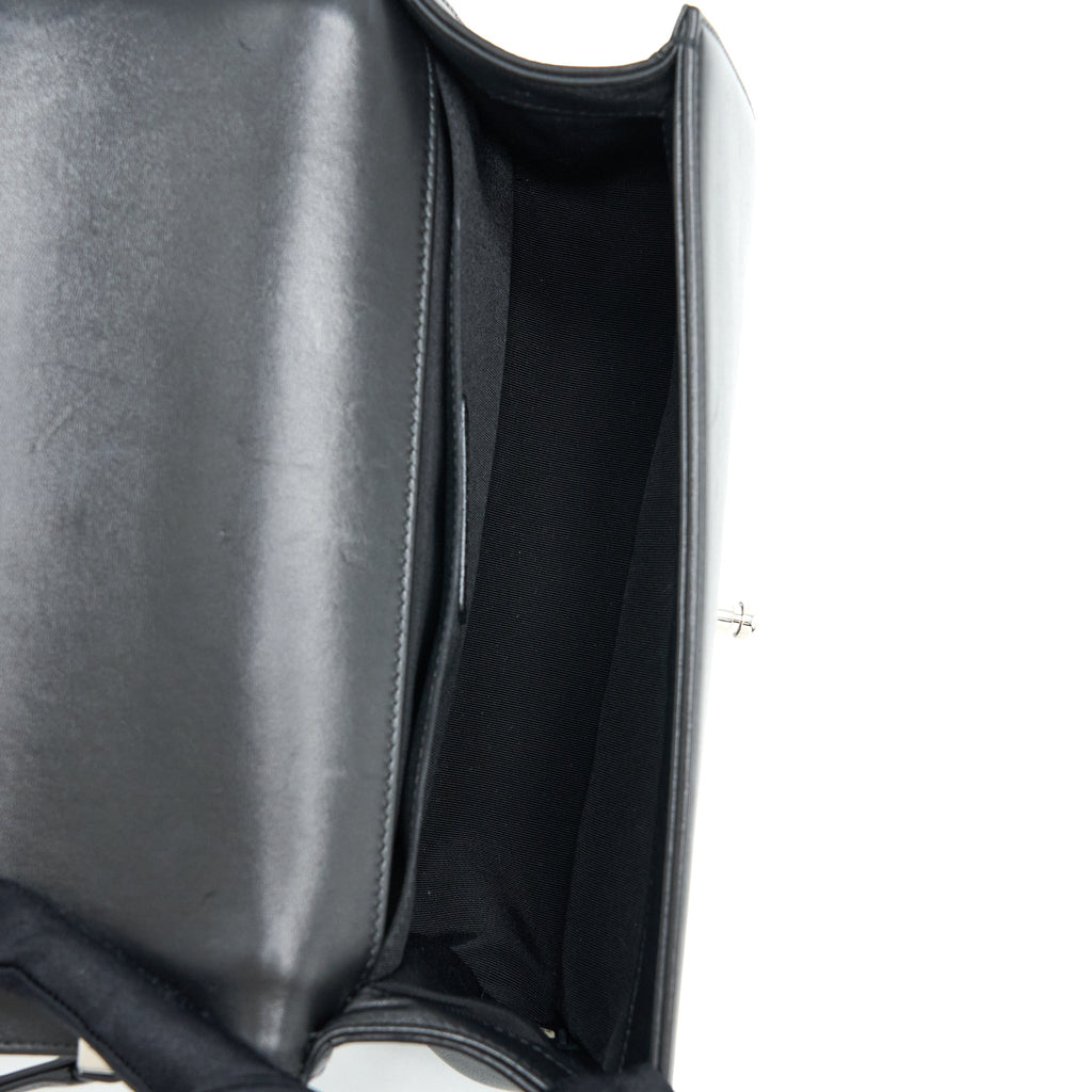 Chanel Medium Boy Bag Limited Lambskin Black/White