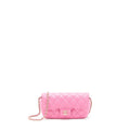 Chanel Glasses Case Flap Bag With Chain Caviar Pink L