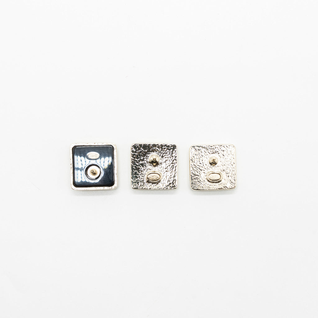 Chanel 3 Pins Square Brooch L