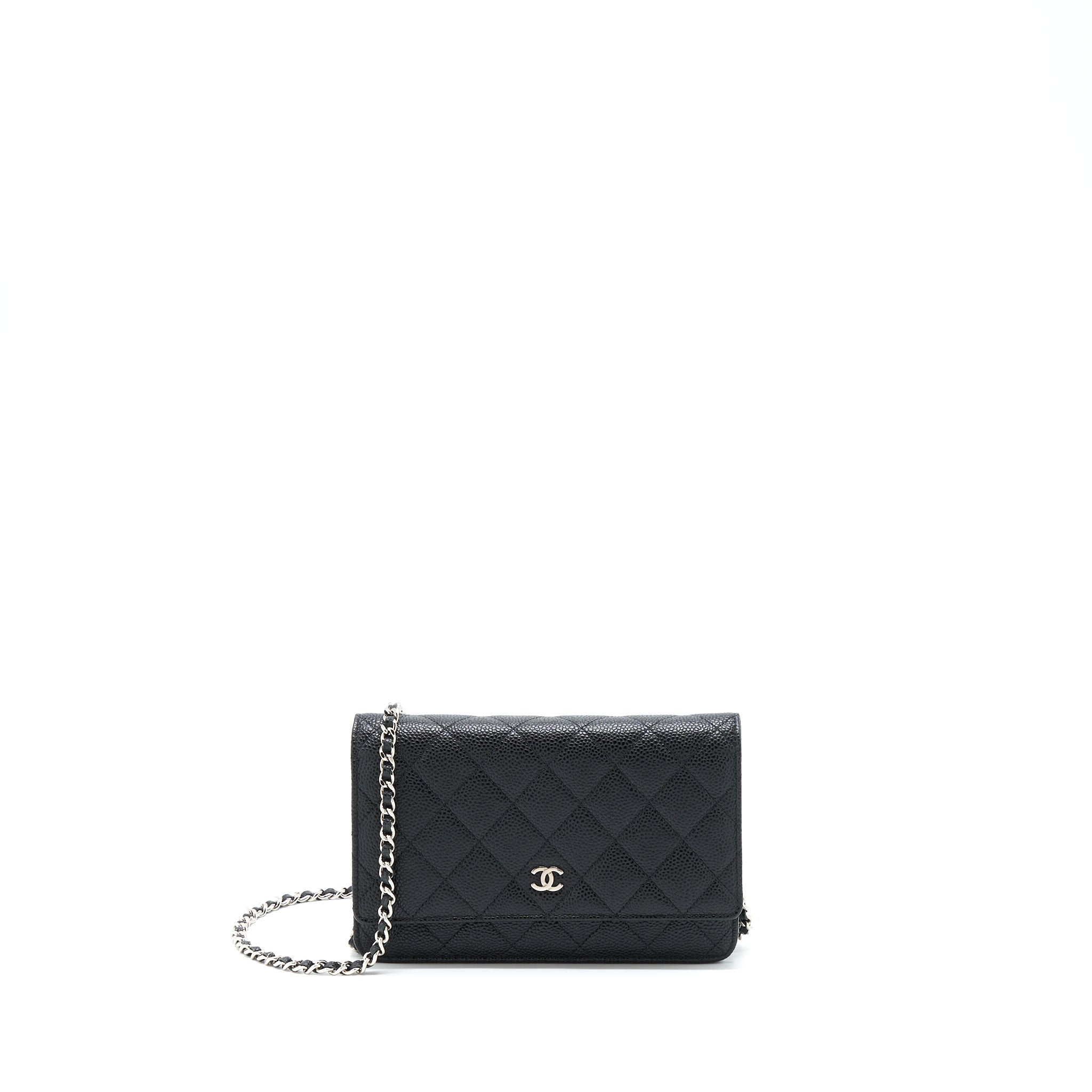 Chanel Classic Wallet On Chain Caviar Black
