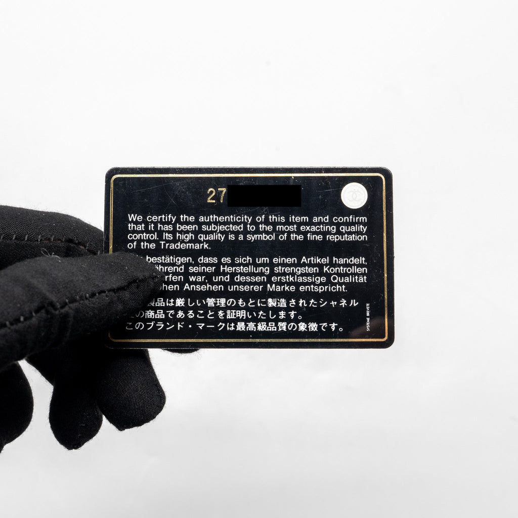 Chanel Medium Classic double flap bag caviar black