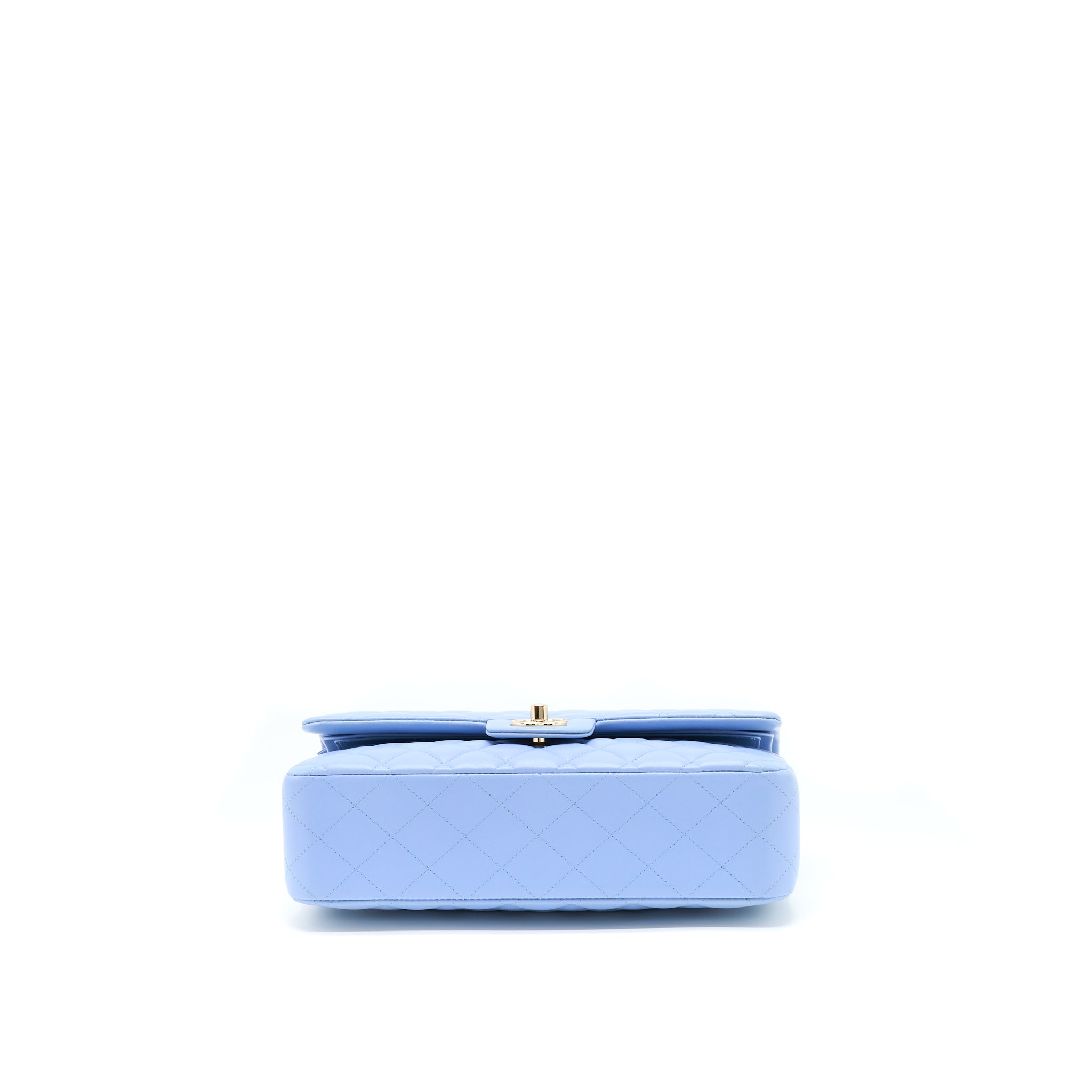 Chanel Classic Flap Bag Lambskin NA104 Light Blue L
