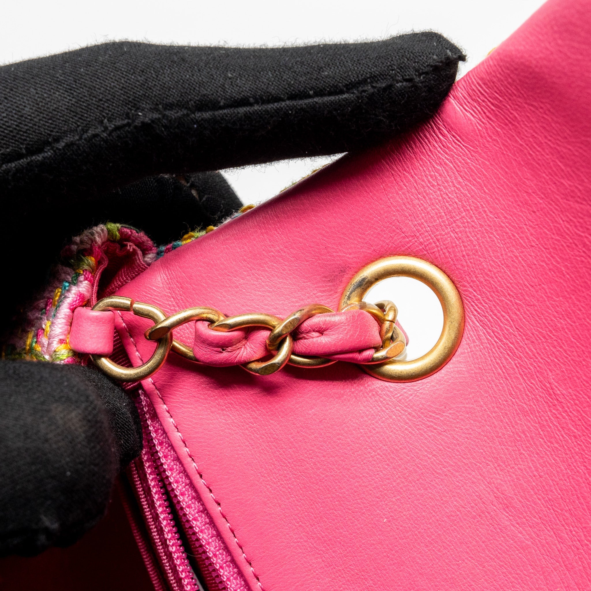 Chanel 21C Mini Rectangular Flap Bag Tweed Multicolour