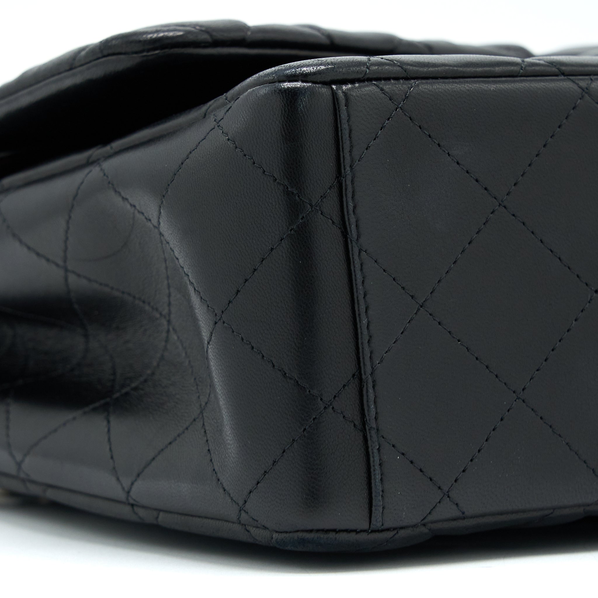 Chanel Maxi Classic Double Flap Bag Lambskin Black