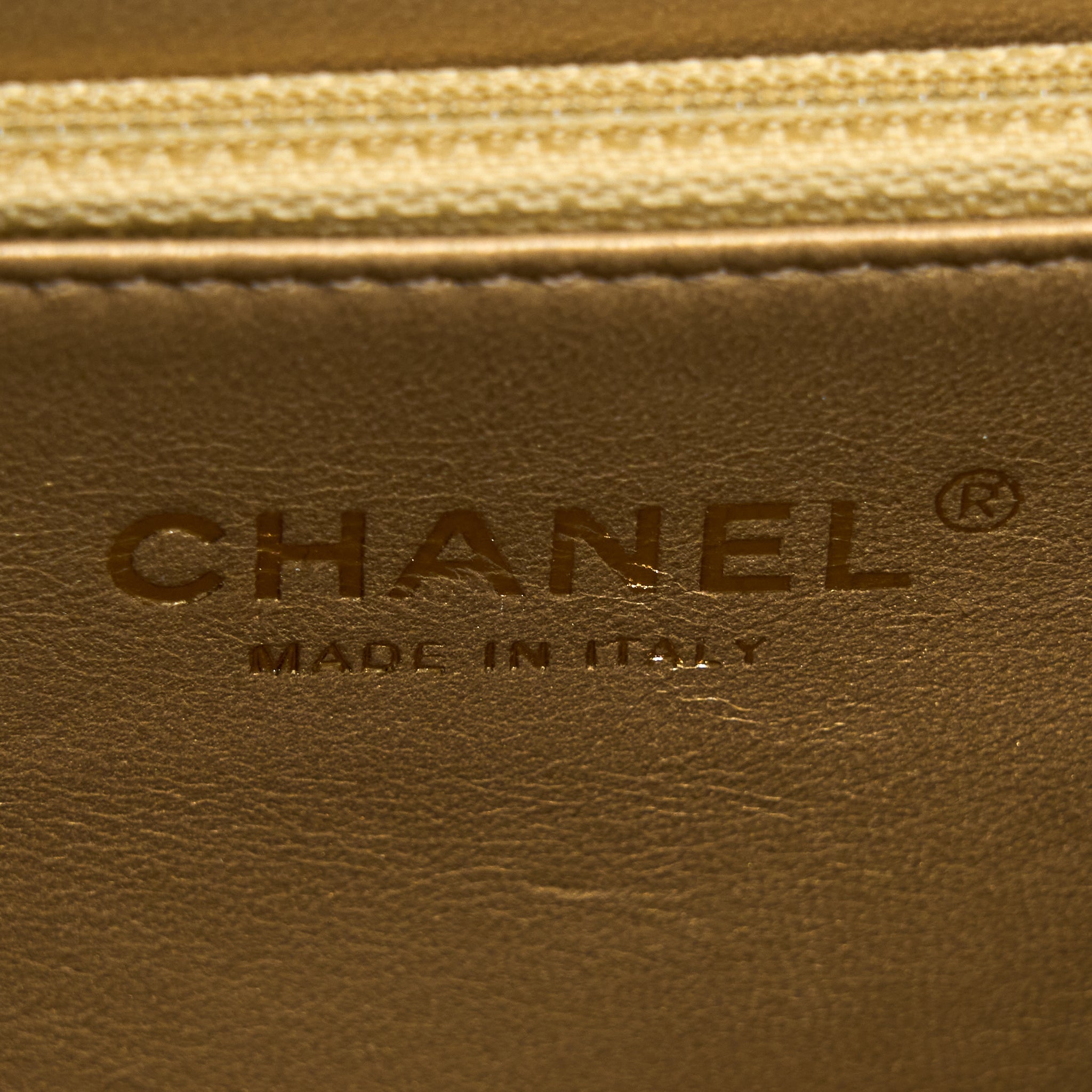 Chanel Quilted Flap Bag With Pearl Lambskin Black Brushed
