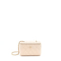 Chanel Long Vanity With Chain Caviar Beige L