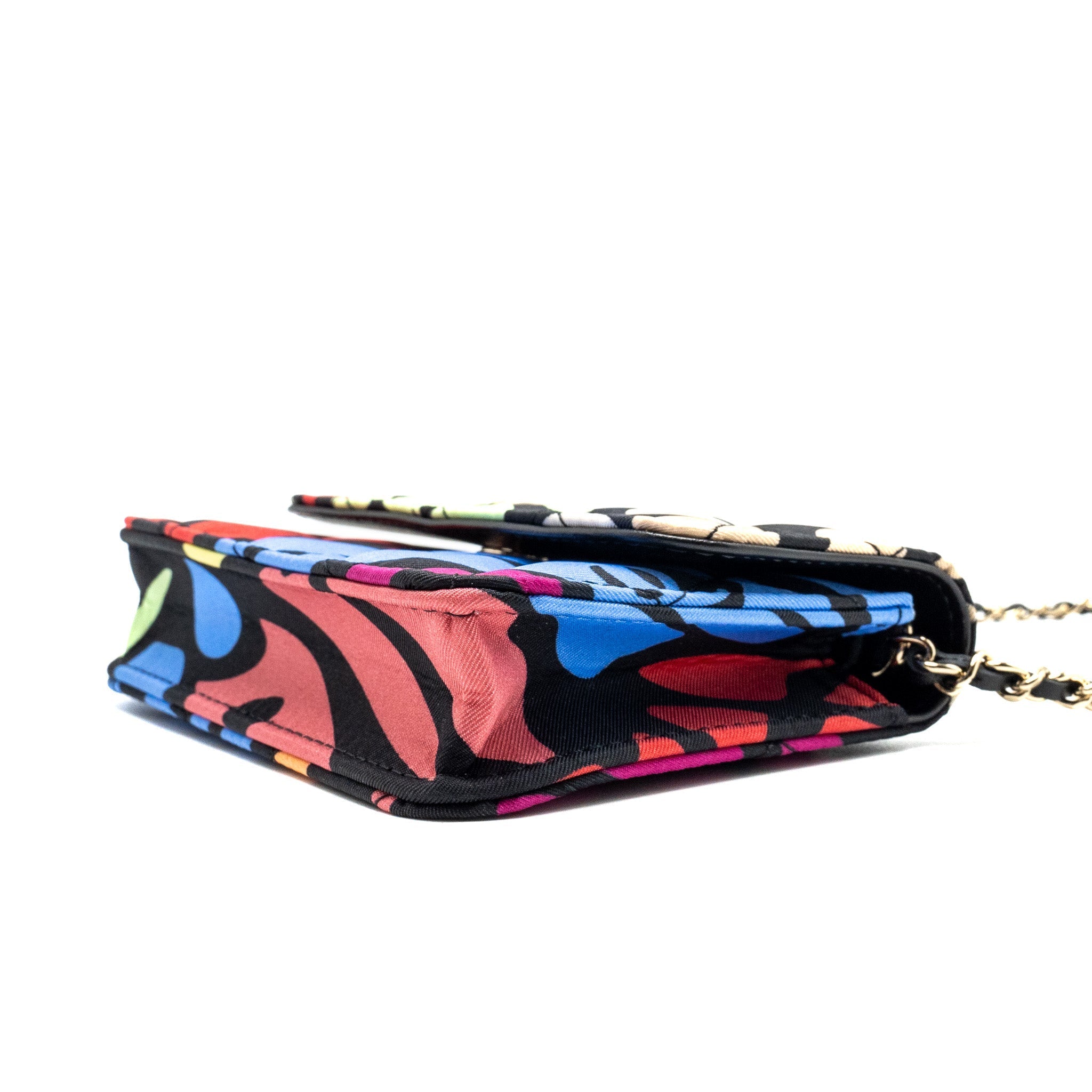 Chanel 22S Mini flap Bag fabric multicolour L