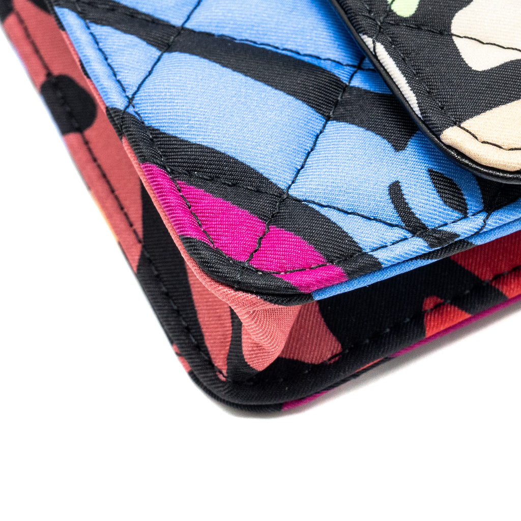 Chanel 22S Mini flap Bag fabric multicolour L