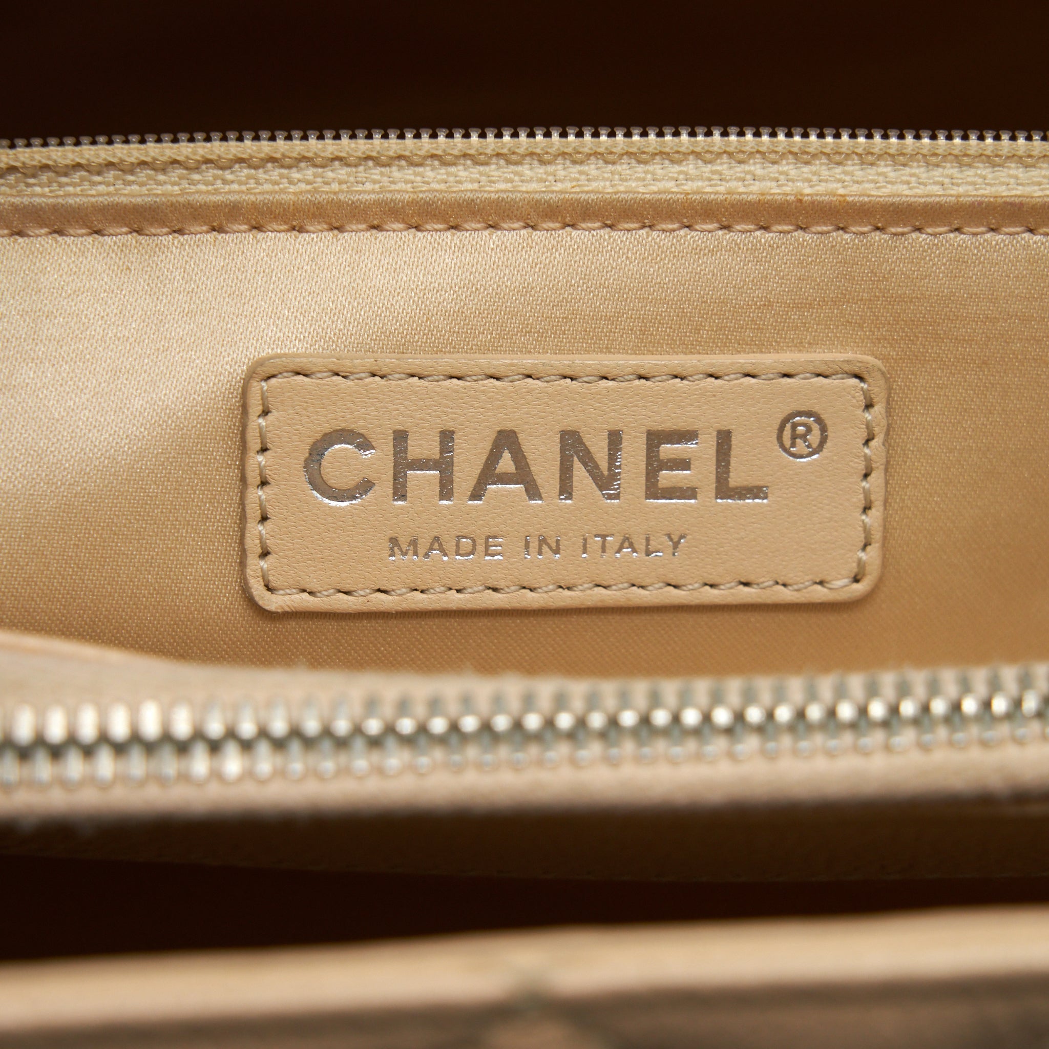 Chanel Grand Shopping Tote Bag Caviar Beige