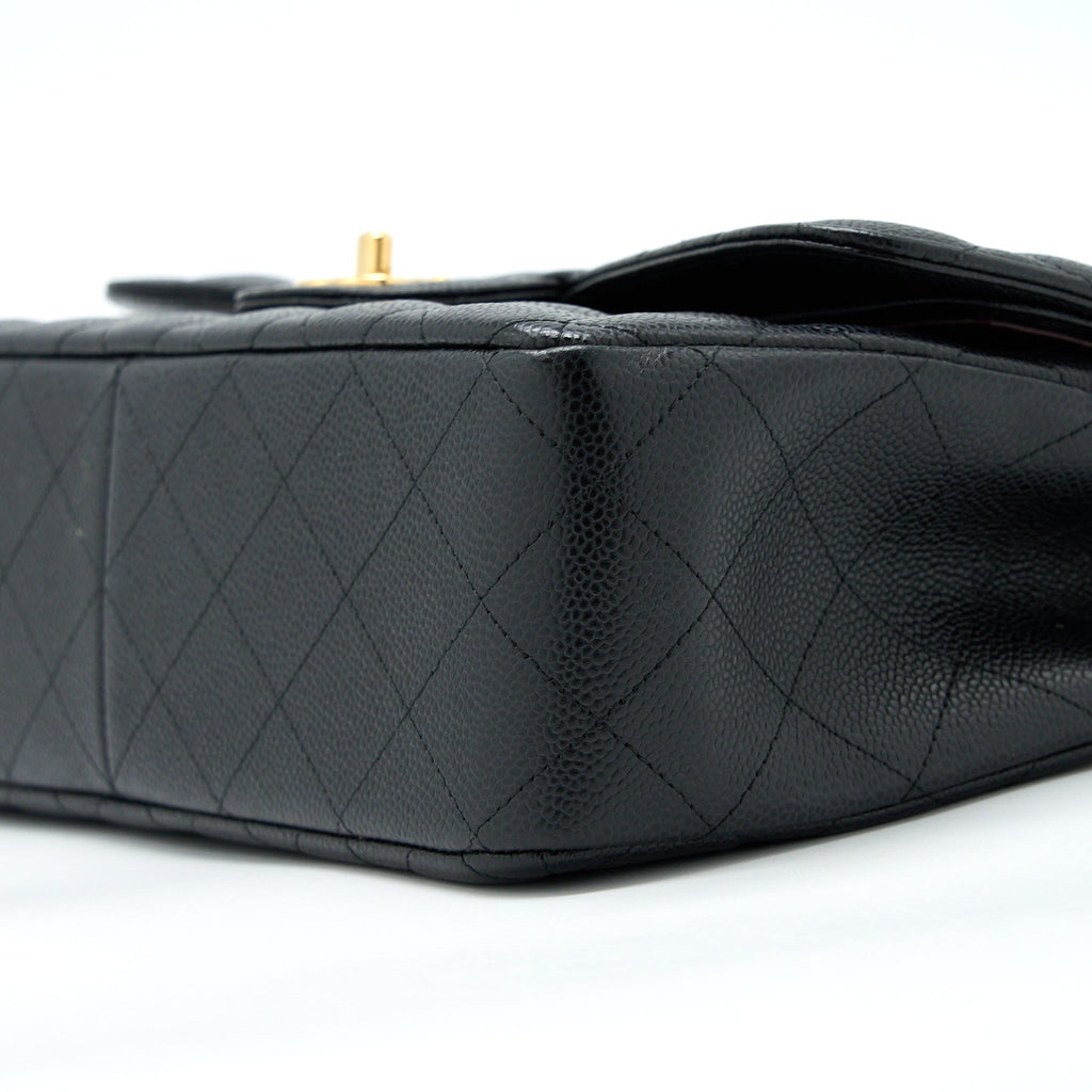 Chanel Jumbo Classic Double Flap Bag Caviar Black