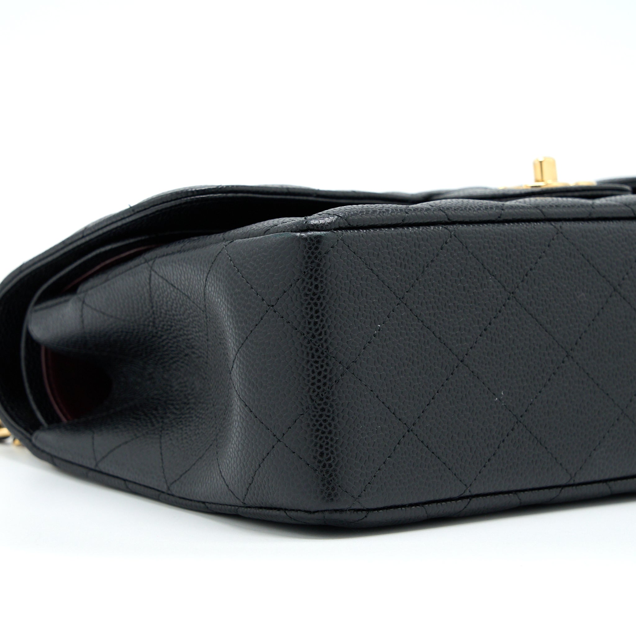 Chanel Jumbo Classic Double Flap Bag Caviar Black