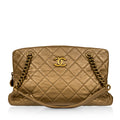 Chanel Metallic Gold Shoulder Bag